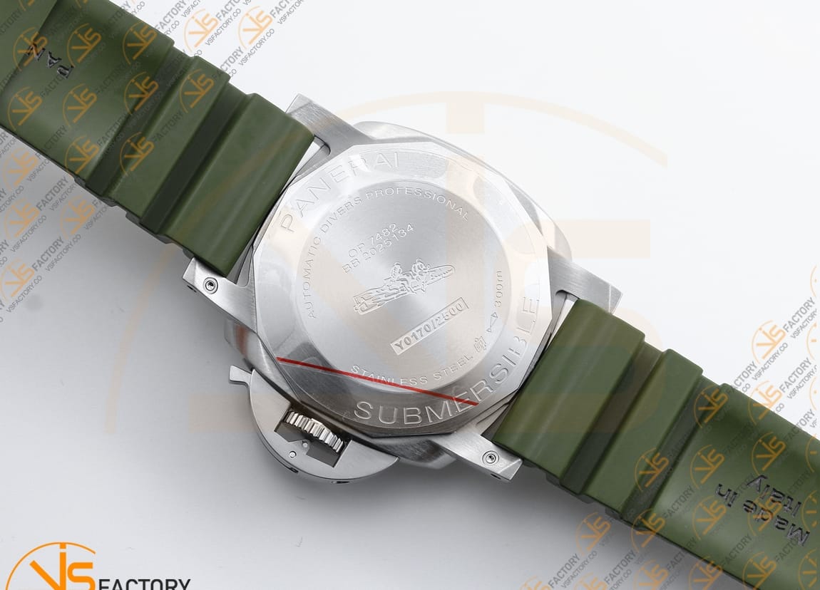VS Factory Panerai Submersible QuarantaQuattro PAM1226 White Dial Steel Rubber Strap P.9010 Movement - 图片 13
