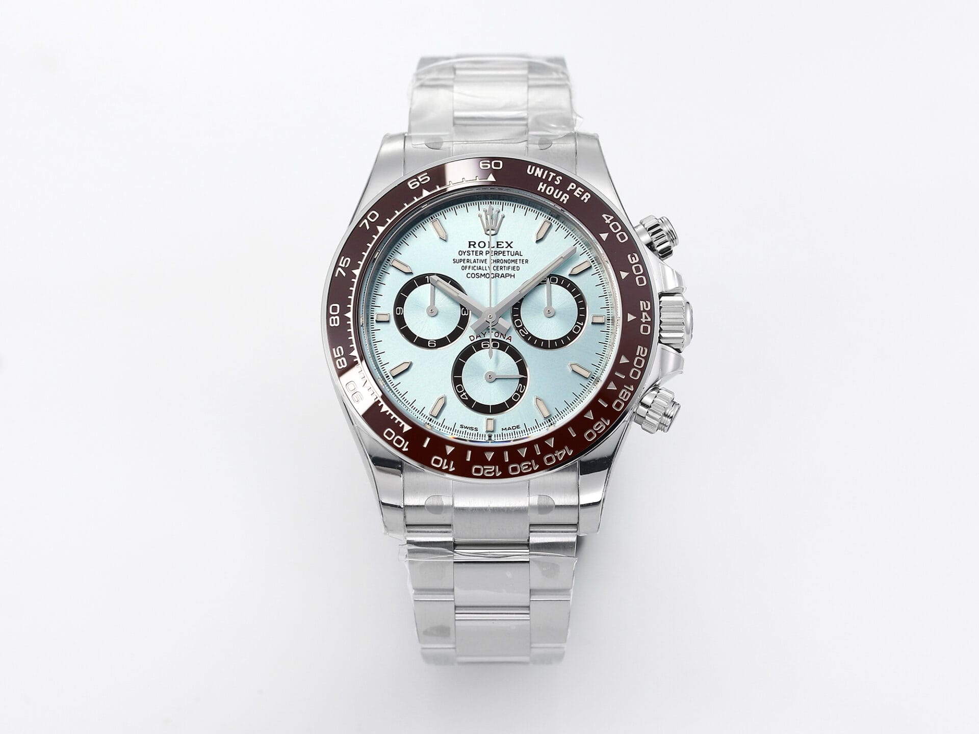 VSFactory (VSF) Rolex Daytona 126506 Ice Blue Dial – 904L Steel / VS4131 Movement(Weighted)