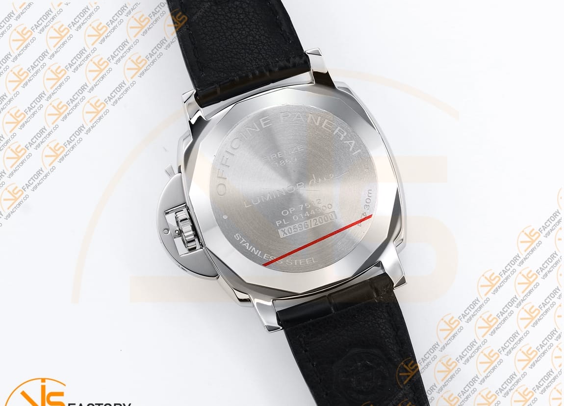 VS Factory Panerai Luminor Due PAM1250 Gray Dial Steel Leather P.900 Movement - 图片 12