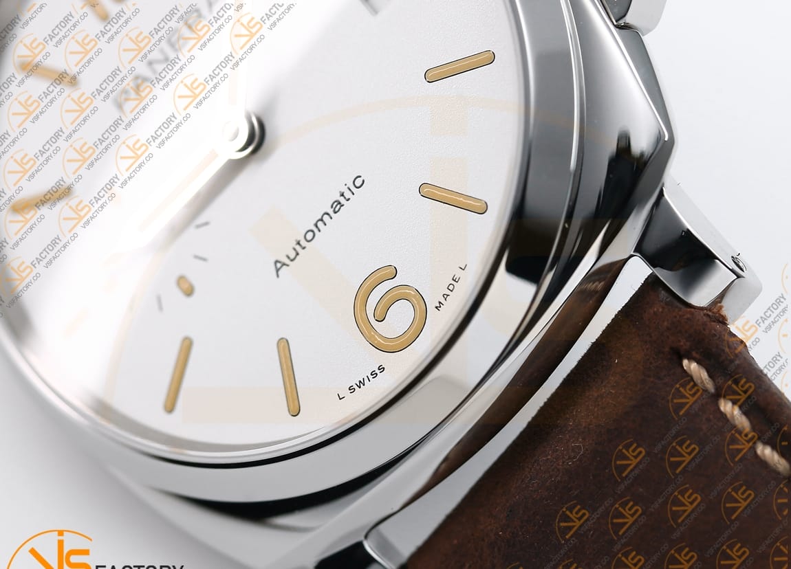 VS Factory Panerai Luminor Due PAM1046 White Dial Stainless Steel AXXXIV Movement - 图片 8
