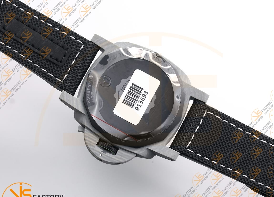 VS Factory Panerai Luminor Marina PAM1119 Blue Dial Forged Carbon Nylon P.9010 Movement - 图片 14