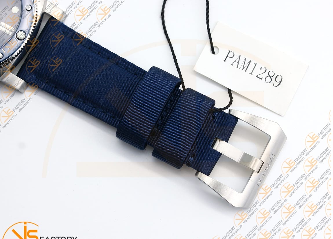 VS Factory Panerai Submersible PAM1289Y Blue Dial Steel P.900 Movement - 图片 13