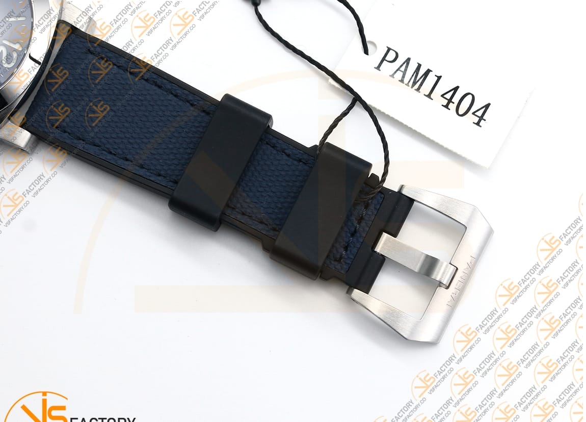 VS Factory Panerai Quaranta BiTempo PAM1404 Luna Rossa SS Case Blue Nylon Stra P.900 Movement - 图片 13