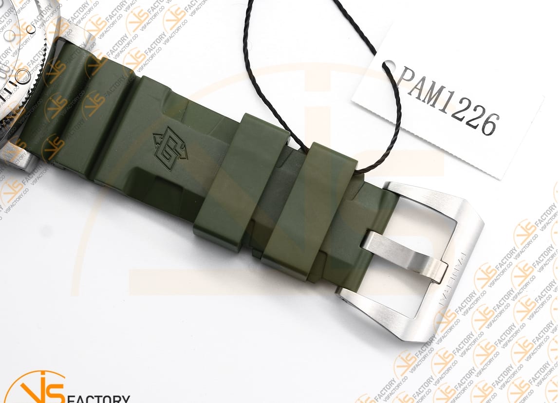 VS Factory Panerai Submersible QuarantaQuattro PAM1226 White Dial Steel Rubber Strap P.9010 Movement - 图片 12