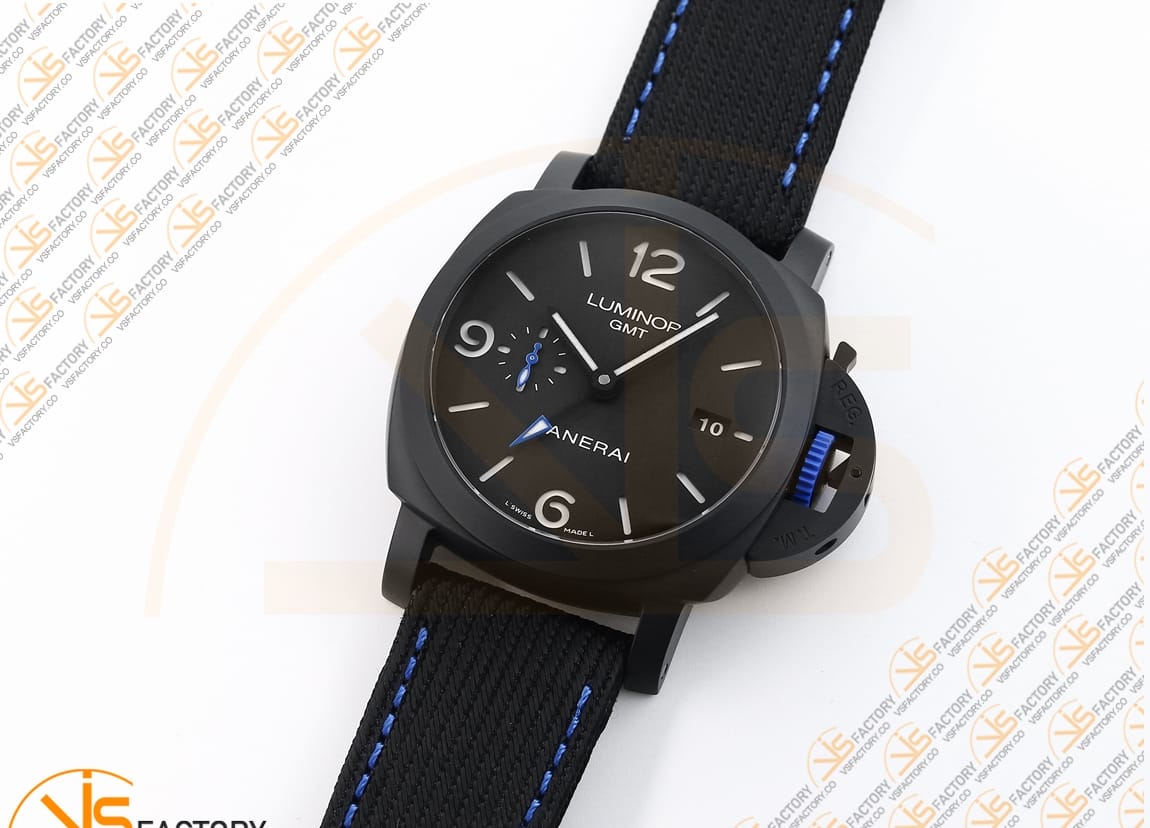 VS Factory Panerai Luminor GMT PAM1176 Blue Dial Ceramic P.9010 Movement - 图片 5