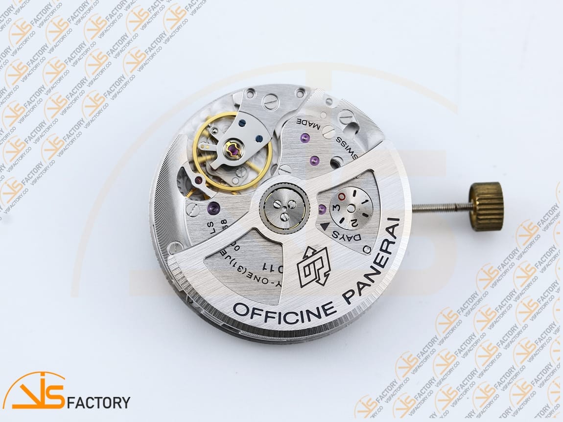 VS Factory Panerai PAM1056 Luminor GMT Green Dial Steel Case P9011 Movement - 图片 15