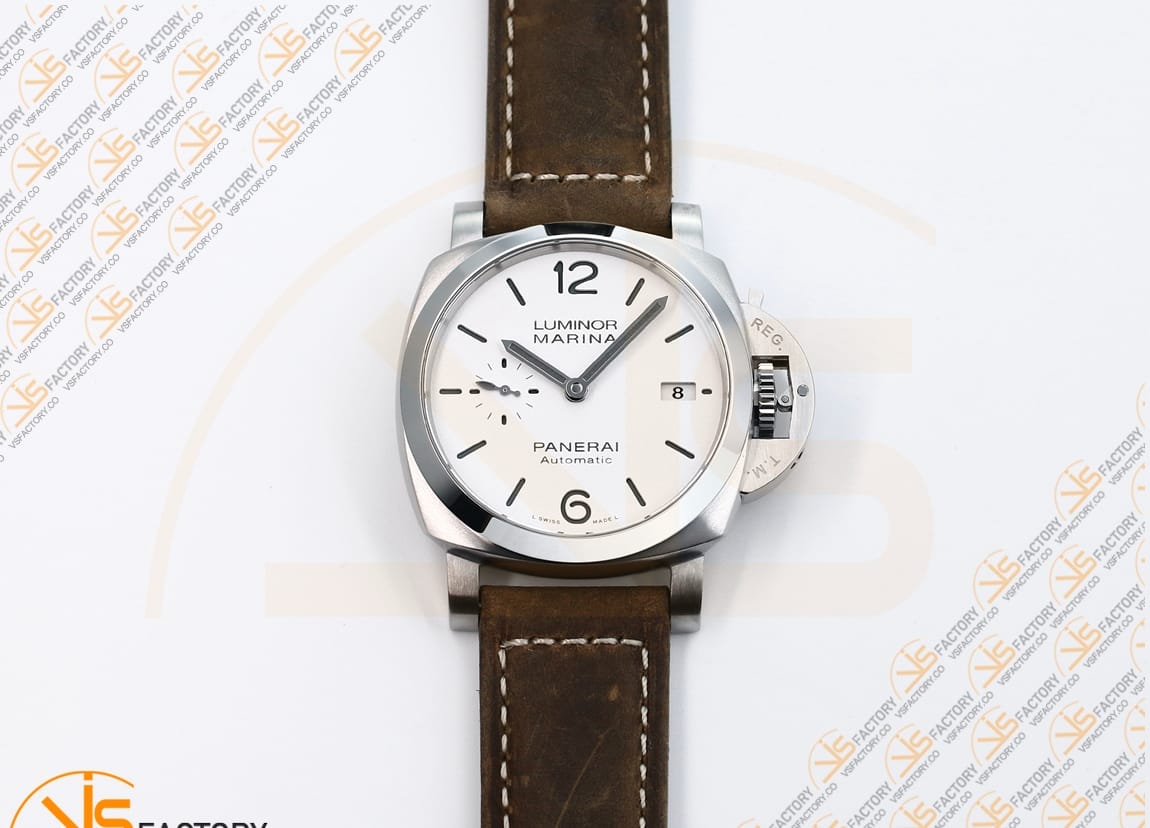 VS Factory Panerai Luminor Marina PAM1394 White Dial Stainless Steel P.9010 Movement - 图片 4