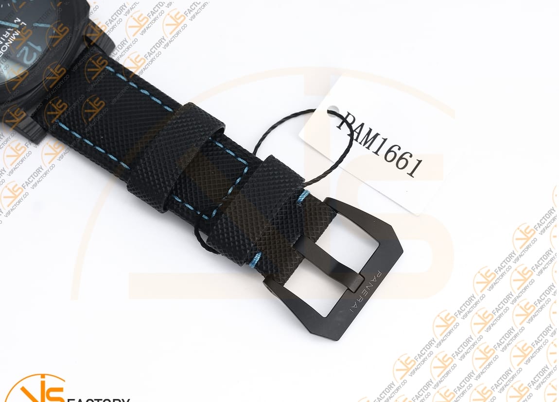 VS Factory Panerai Luminor Marina PAM1661 Black Dial Carbotech P.9010 Movement - 图片 12