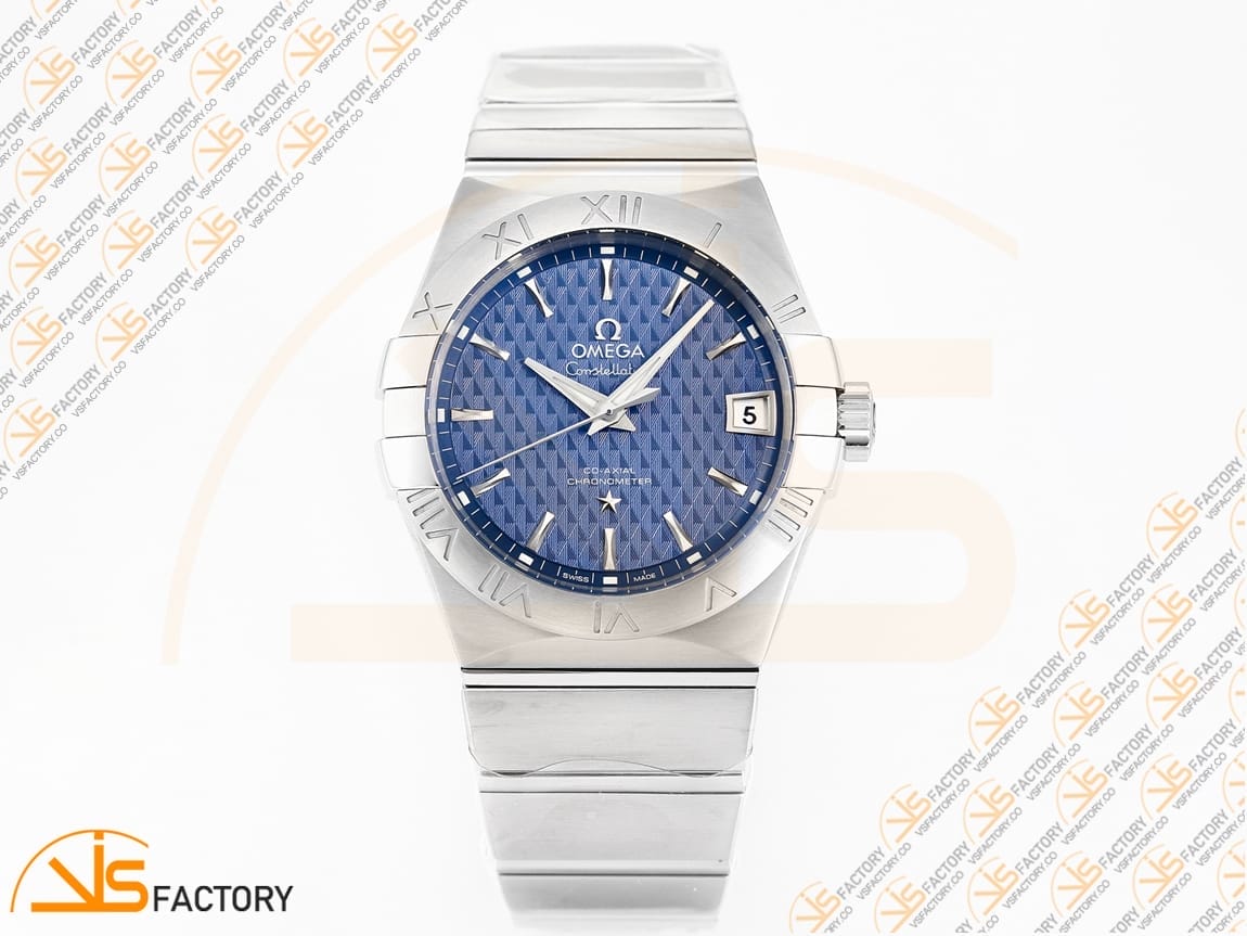 VSFactory (VSF) Omega Constellation 38mm Blue Dial Steel Asia 8500 Movement - 图片 3