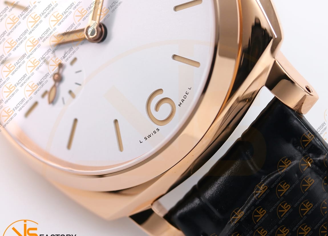 VS Factory Panerai Luminor Due PAM1336 White Dial Steel Leather P.900 Movement - 图片 7