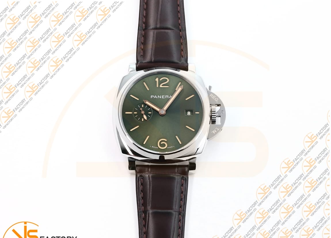 VS Factory Panerai Luminor Due PAM1329 Green Dial Stainless Steel P.900 Movement - 图片 4