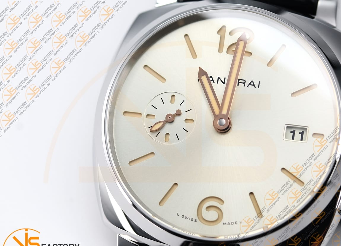 VS Factory Panerai Luminor Due PAM1249 Silver Dial Stainless Steel P.900 Movement - 图片 9