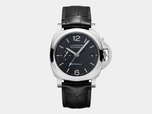 VS Factory Panerai Luminor Quaranta BiTempo PAM1365 Black Dial Stainless Steel Rubber P.900 Movement