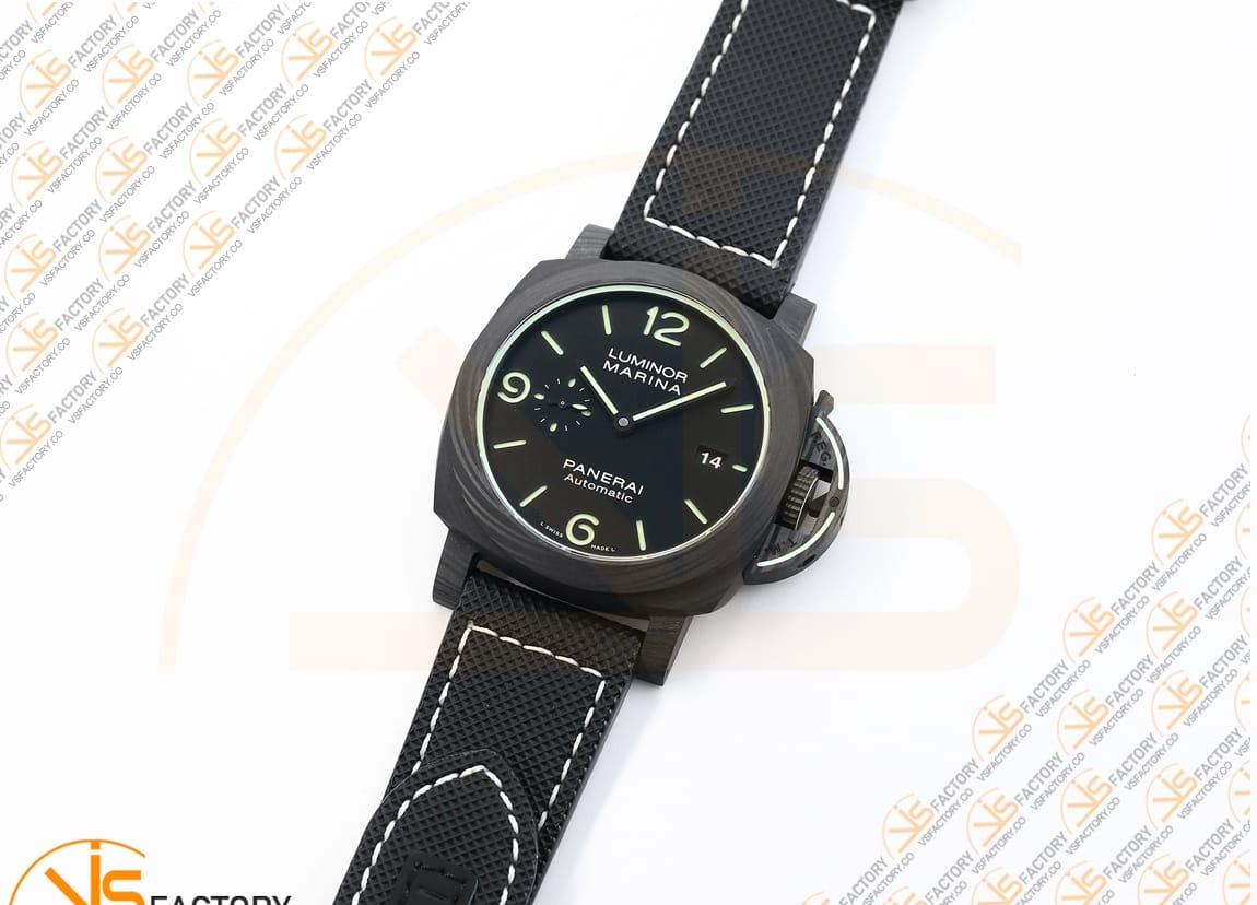 VS Factory Panerai Luminor Marina PAM1118 Blue Dial Forged Carbon P.9010 Movement - 图片 5