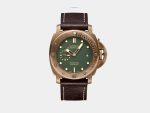 VS Factory Panerai Luminor Submersible PAM382 Green Dial Bronze P.9000 Movement