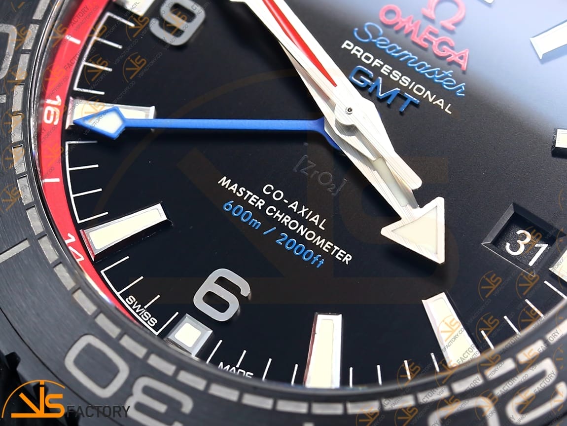 VSFactory (VSF) Omega Planet Ocean 45.5mm ETNZ Deep Black Real Ceramic A8906 Movement - 图片 8