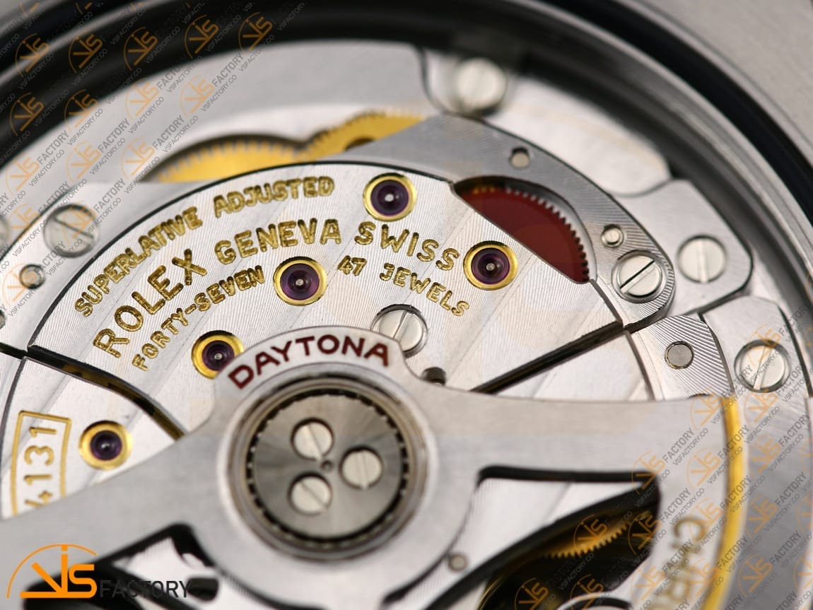VSFactory (VSF) Rolex Daytona 126500 Black Dial – 904L Steel / DD4131 Movement - 图片 26