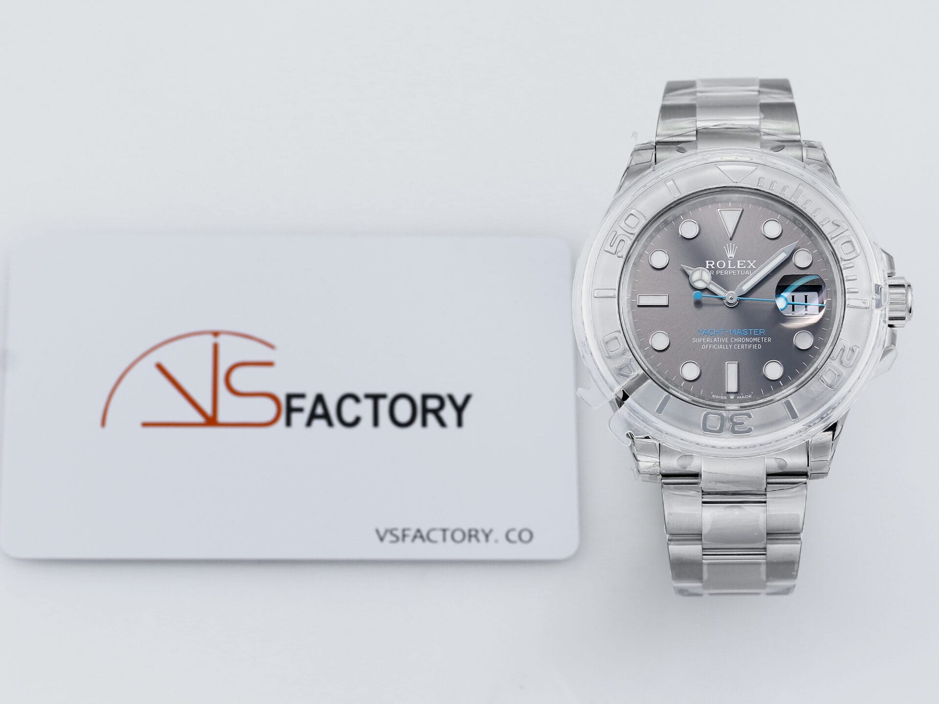 VSFactory (VSF) Rolex Yacht-Master 126622 Gray Dial 904L Steel VS3235 Movement - 图片 2
