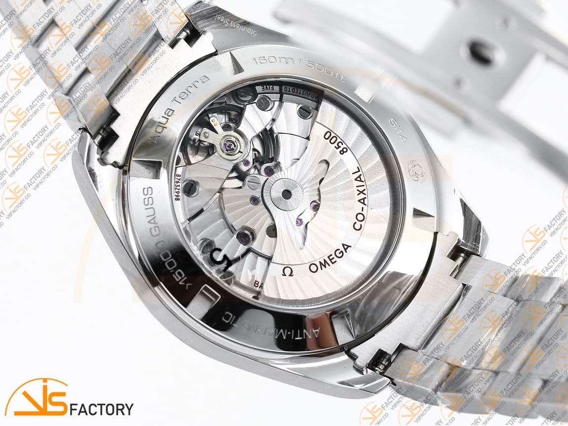 VSFactory (VSF) Omega Aqua Terra 150M Black Textured Dial Steel A8500 Movement - 图片 12