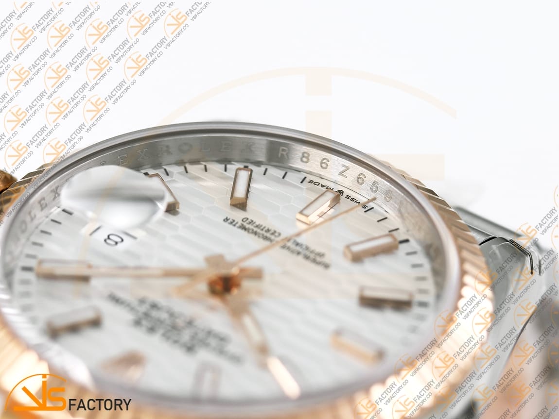 VSFactory (VSF) Rolex Datejust 41 126331 Silver Textured Dial – 904L Steel / VS3235 Movement - 图片 9