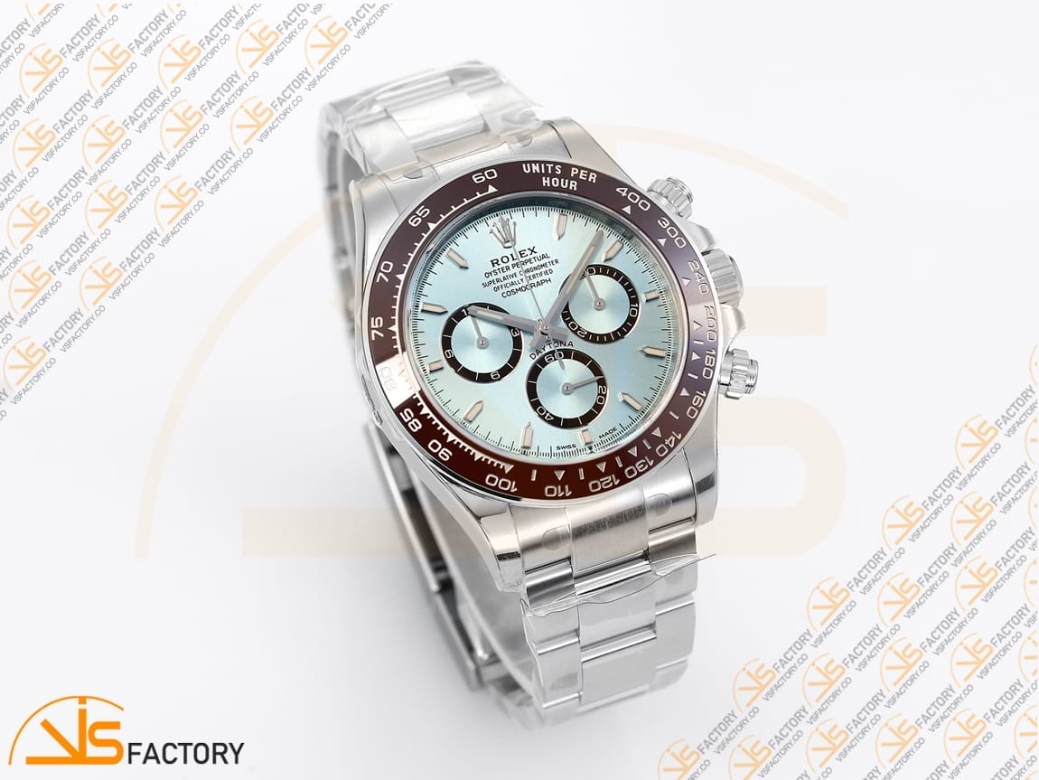 VSFactory (VSF) Rolex Daytona 126506 Ice Blue Dial – 904L Steel / VS4131 Movement(Weighted) - 图片 5
