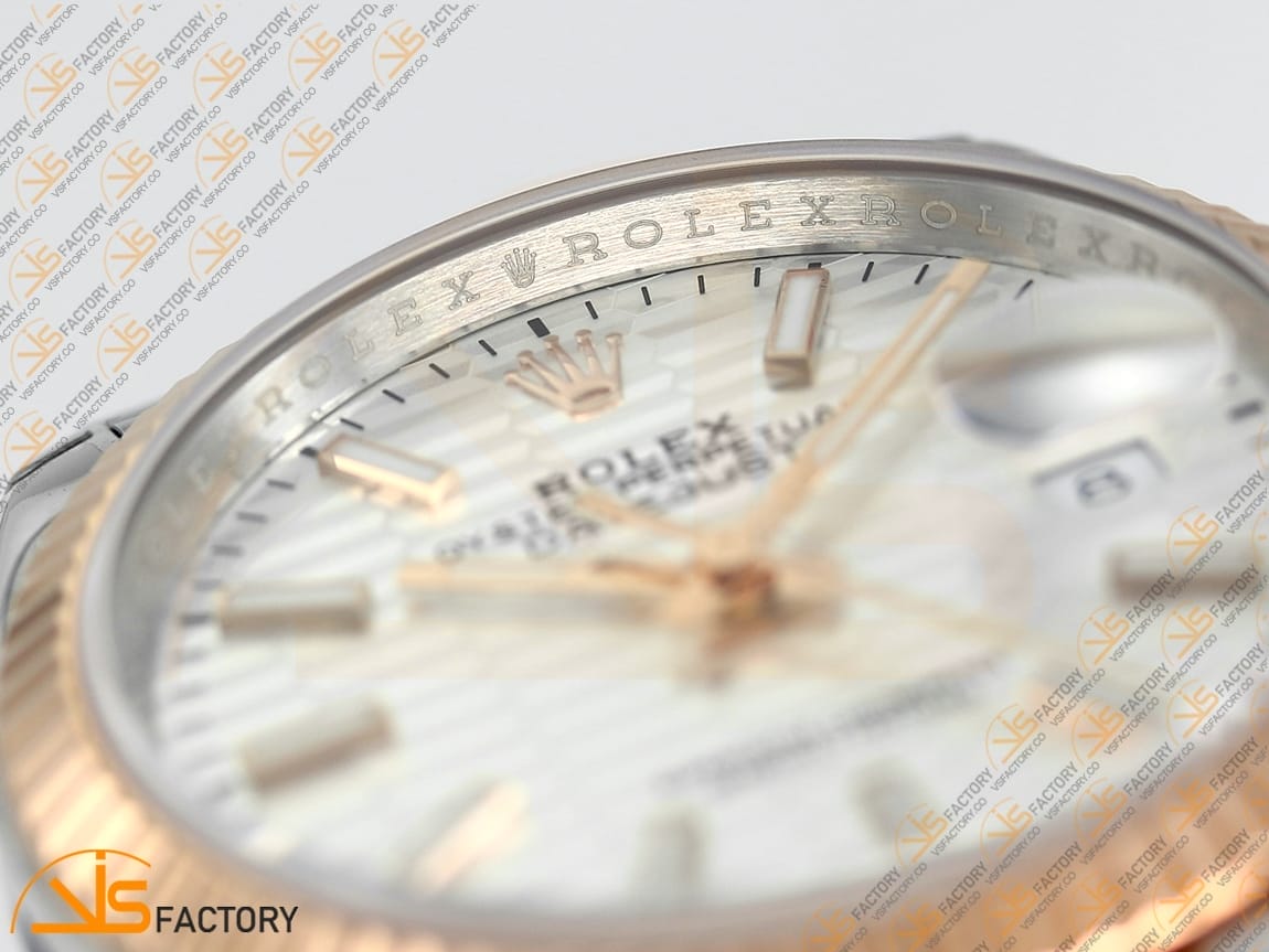 VSFactory (VSF) Rolex Datejust 41 126331 Silver Textured Dial – 904L Steel / VS3235 Movement - 图片 6