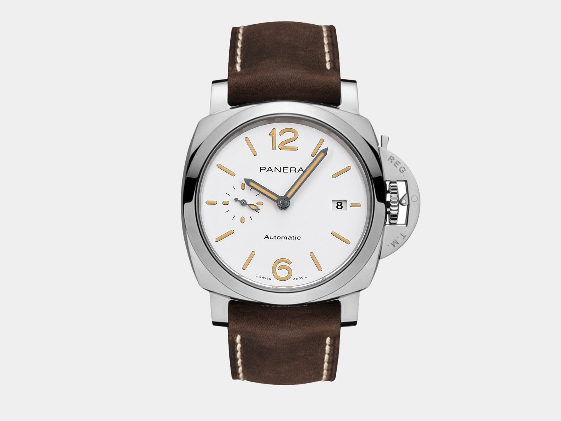 VS Factory Panerai Luminor Due PAM1046 White Dial Stainless Steel AXXXIV Movement