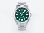 VS Factory Rolex Oyster Perpetual 124300 Green Dial 904L Steel VS3235 Movement