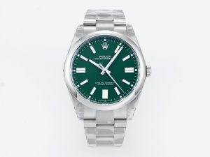 VS Factory Rolex Oyster Perpetual 124300 Green Dial 904L Steel VS3235 Movement