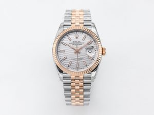 VSFactory (VSF) Rolex Datejust 41 126331 Silver Textured Dial – 904L Steel / VS3235 Movement