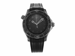 VS Factory Omega Seamaster 300m 43.5mm Black Ceramic Black Dial Black Rubber Strap VS8800 Movement