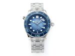 VS Factory Omega Seamaster 300 Summer Blue Dial Steel Bracelet VS8800 Movement