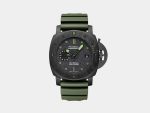 VS Factory Panerai PAM961 Submersible CarboTech Black Dial Carbon Case P9010 Movement