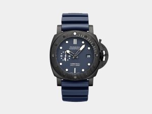 VS Factory Panerai Submersible PAM1232  QuarantaQuattro 44mm Black Dial Fiber Case P900 Movement