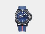 VS Factory Panerai Submersible PAM1466 Blue Dial Blue Nylon Rubber P900 Movement