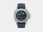 VS Factory Panerai Submersible Mike Horn PAM985 Blue Dial Titanium P.9010 Movement