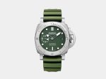VS Factory Panerai Submersible Verde Militare PAM1055 Green Dial Steel P.900 Movement