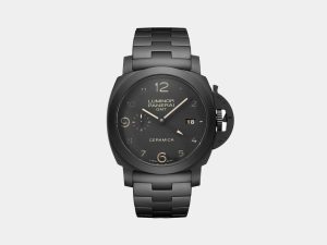 VS Factory Panerai Luminor GMT PAM438 Real Ceramic Ceramic Bracelet P.9001 Movement