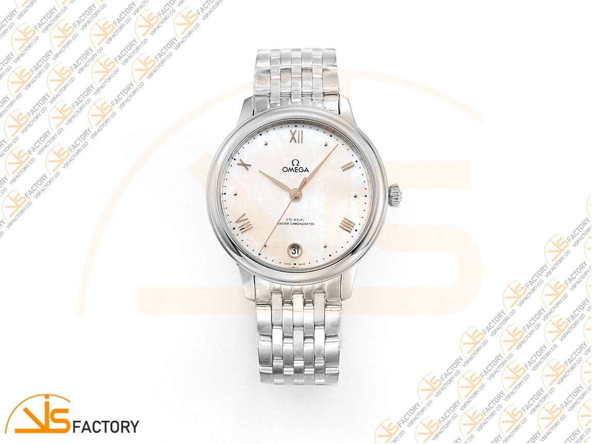 VSFactory (VSF) Omega De Ville Prestige 34mm MOP White Dial Steel A8800 Movement - 图片 3