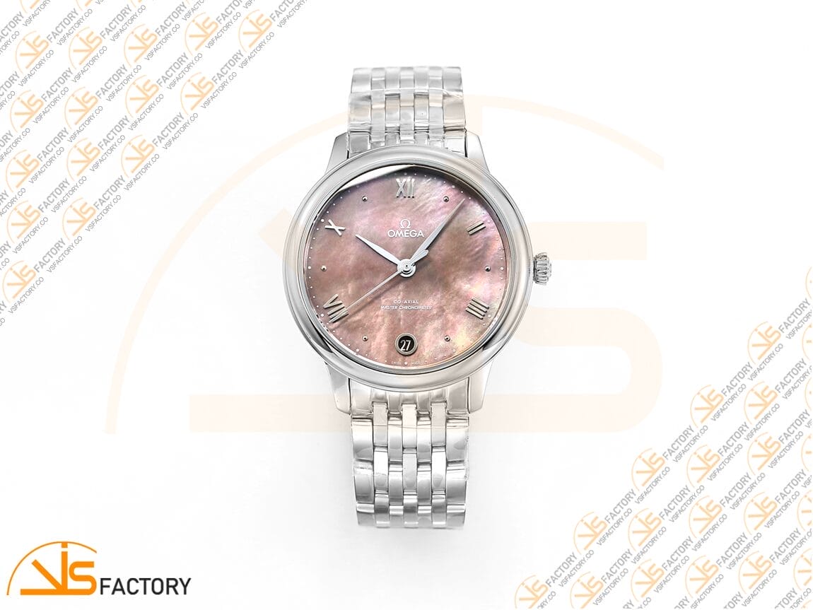 VSFactory (VSF) Omega De Ville Prestige 34mm Tahiti MOP Dial Steel A8800 Movement - 图片 3