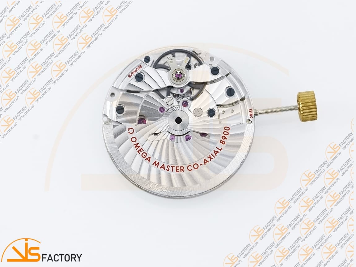 VSFactory (VSF) Omega Planet Ocean 43.5mm White Dial SS Case Green Bezel Green Rubber Strap A8900 Movement - 图片 14