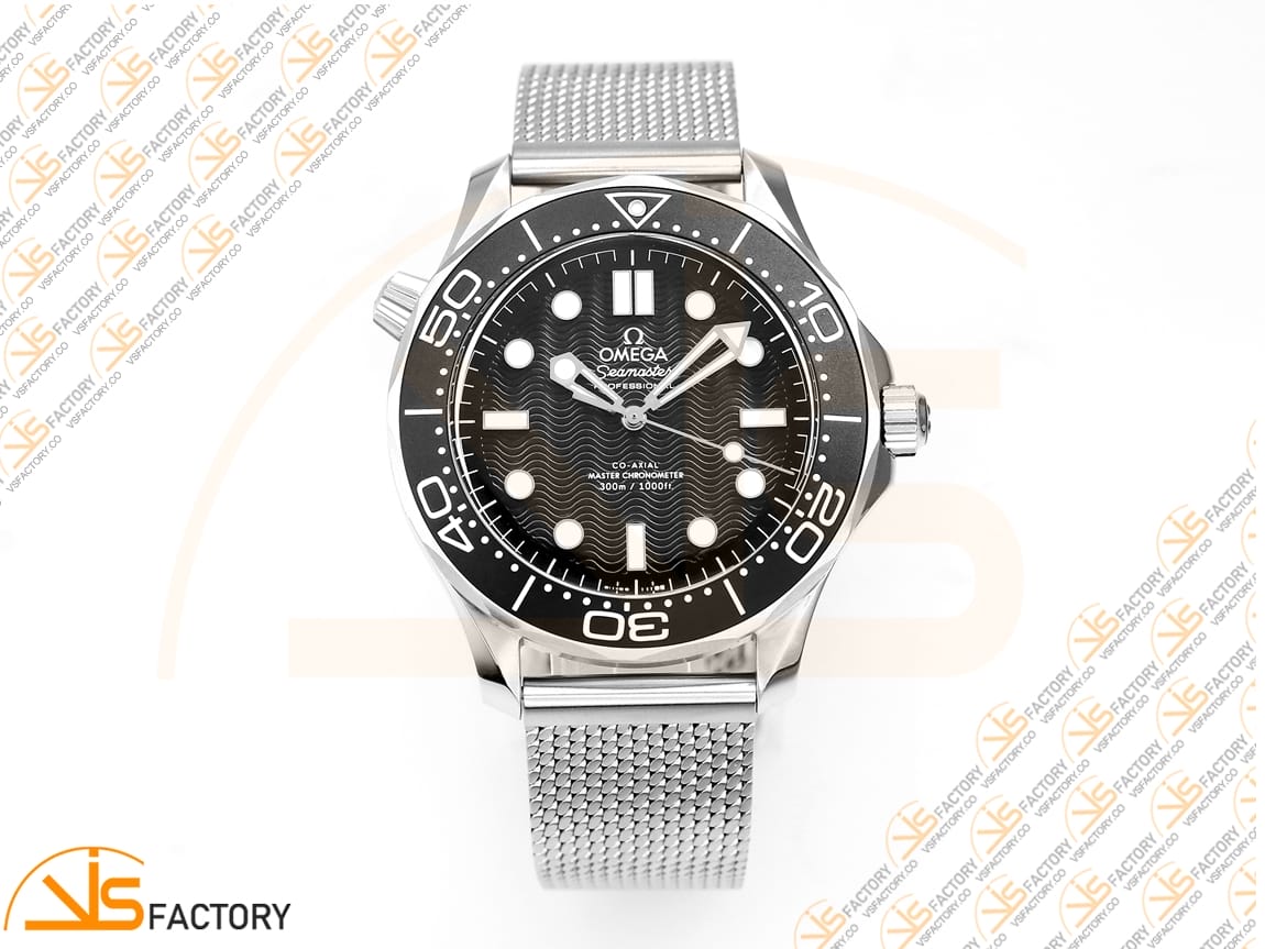 VSFactory (VSF) Omega Seamaster 300M Diver Black Dial Steel SA8806 Movement - 图片 3
