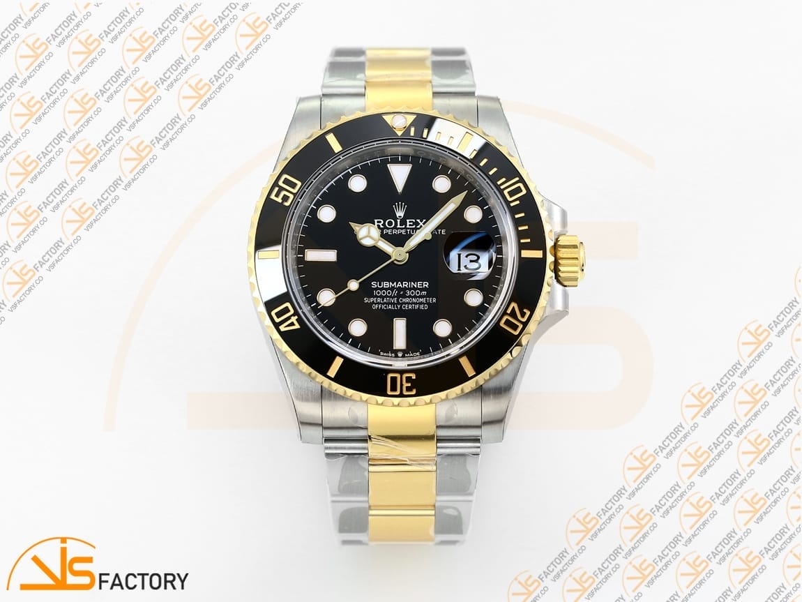 VSFactory (VSF) Rolex Submariner 126613LN Black Ceramic – Steel & Yellow Gold / VS3235 Movement - 图片 3
