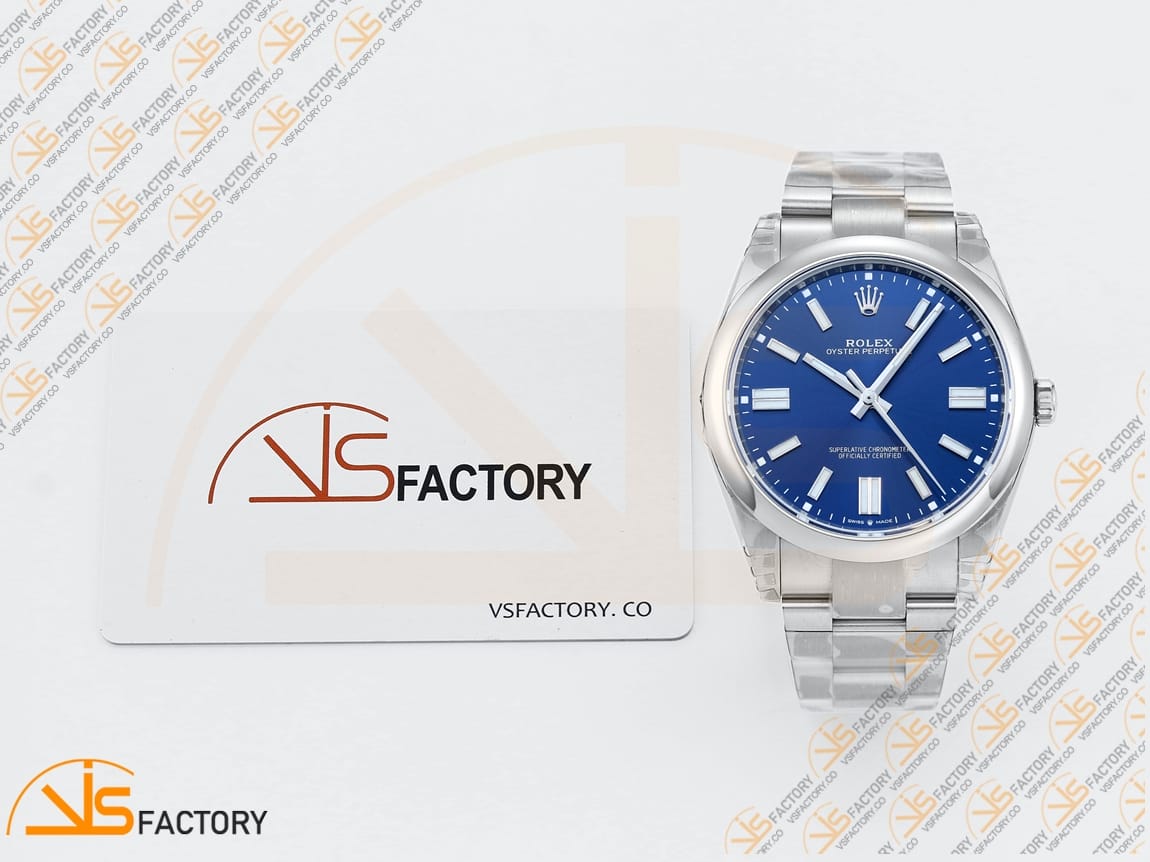 VS Factory Rolex Oyster Perpetual 124300 Blue Dial 904L Steel VS3235 Movement - 图片 2