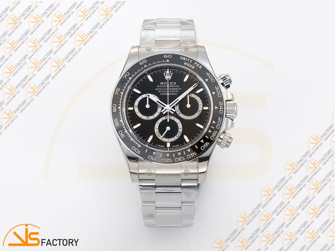 VSFactory (VSF) Rolex Daytona 126500 Black Dial 904L Steel DD4801 Movement - 图片 3