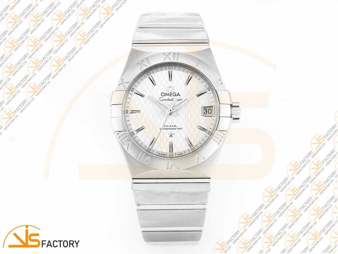 VSFactory (VSF) Omega Constellation Co-Axial 38mm Silver Dial Steel Asia 8500 Movement - 图片 3