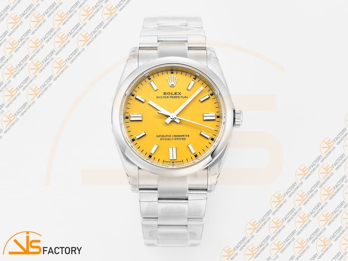 VSFactory (VSF) Rolex Oyster Perpetual 126000 Yellow Dial 904L Steel VS3230 Movement - 图片 3