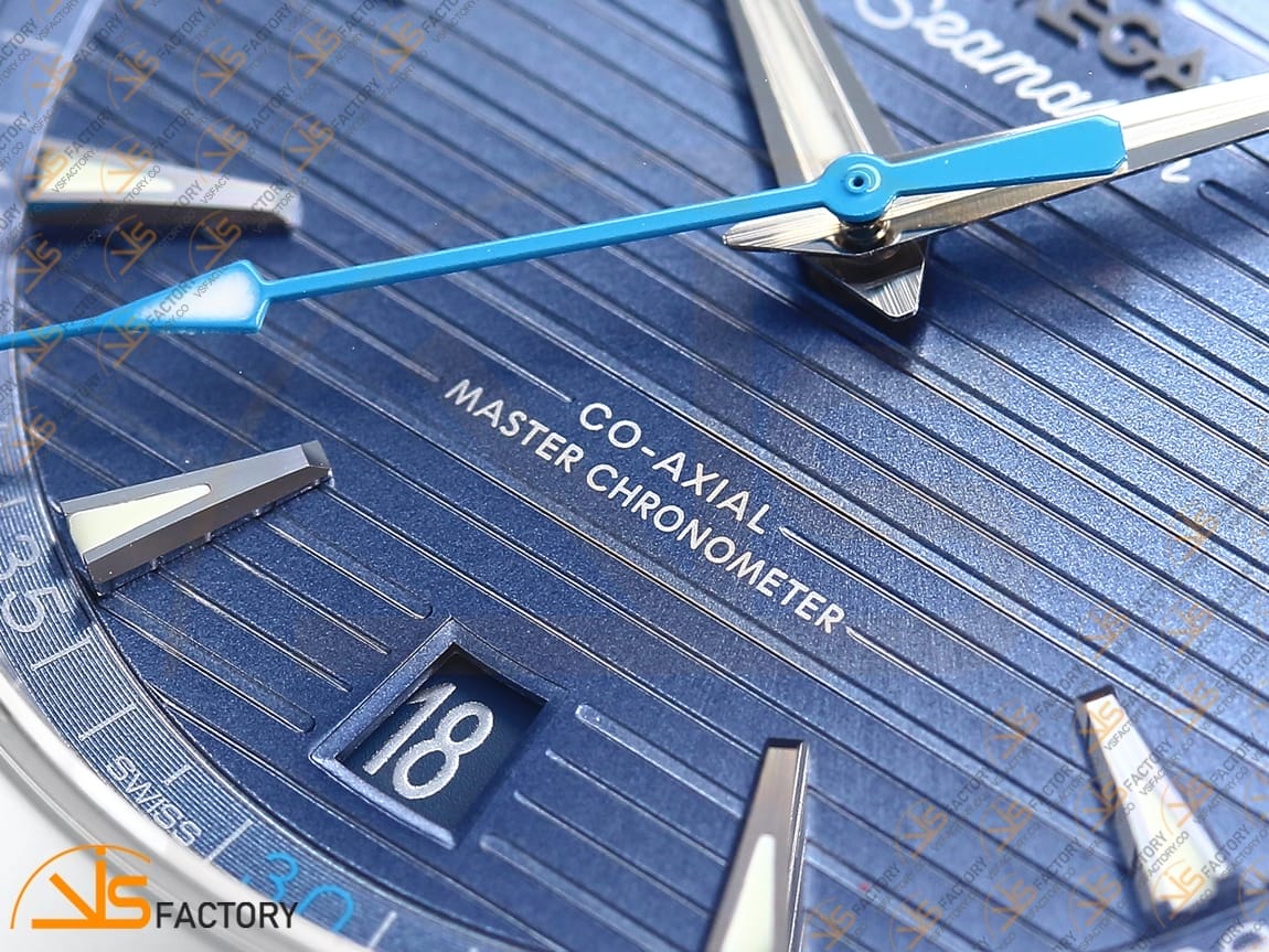 VSFactory (VSF) Omega Aqua Terra 150M Light Blue Dial Steel A8900 Movement - 图片 8