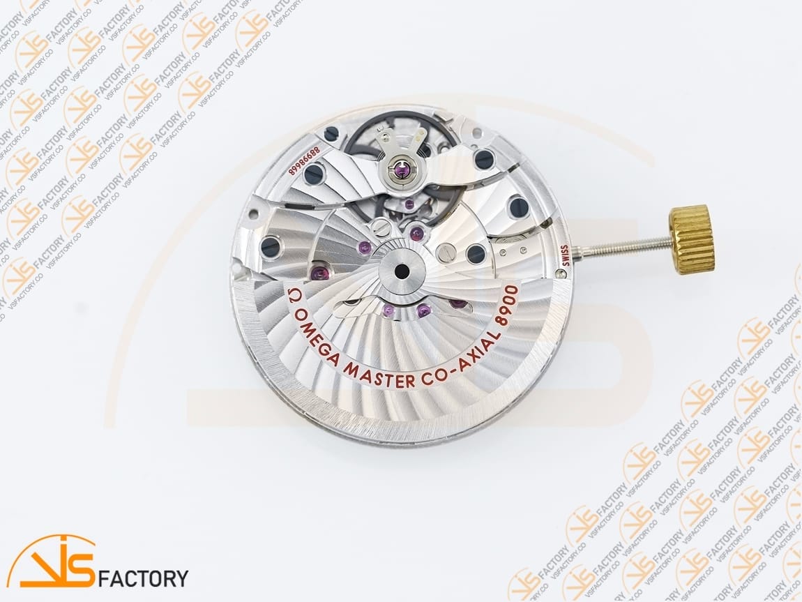 VSFactory (VSF) Omega Aqua Terra 150M White Dial Orange Hand Steel A8900 Movement - 图片 14