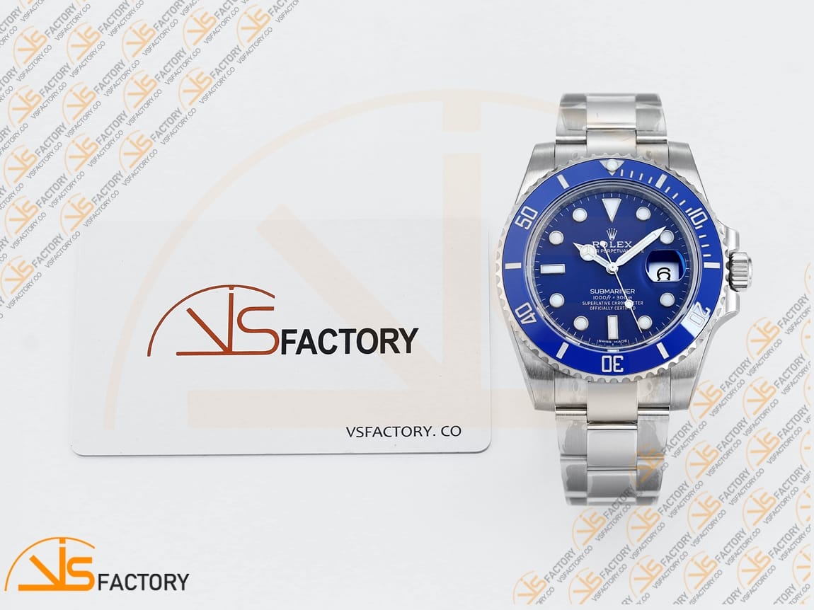 VS Factory Rolex Submariner 116619LB Blue Ceramic 904L Steel VS3135 Movement - 图片 2